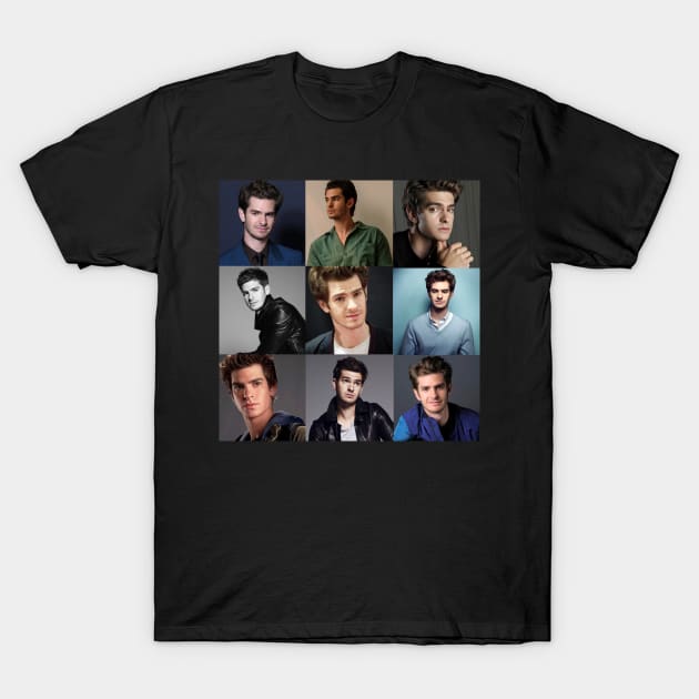 Andrew Garfield Collage T-Shirt by Athira-A